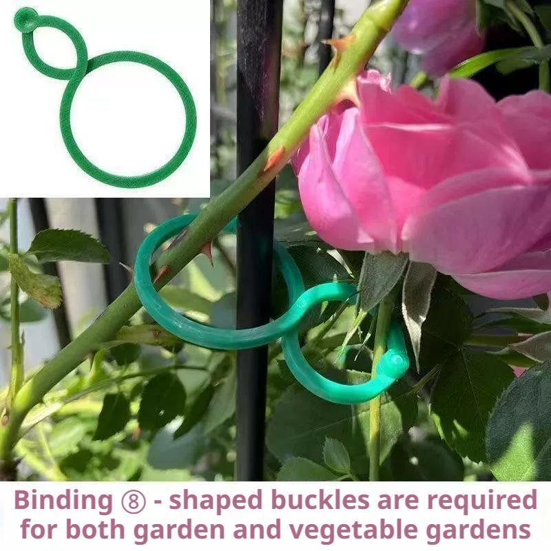 100 Pcs Plant Support Clips He - Vine Climbing Plastic ulasan dan harga