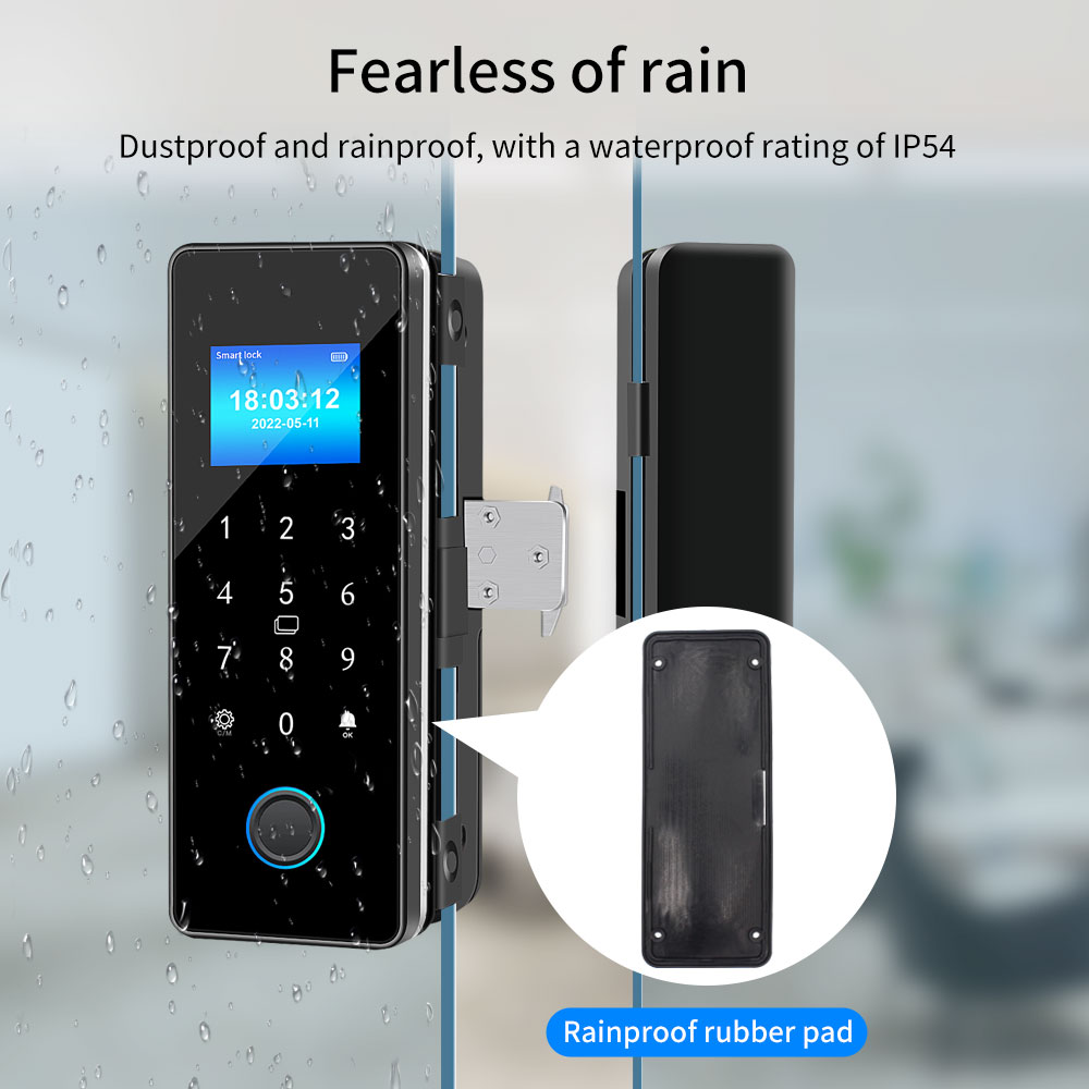 Waterproof Tuya APP Control Sl - Glass Door Hinge ulasan dan harga