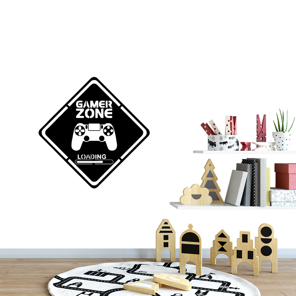 1pc Gamer Wall Art Decal For K - Glass Door Hinge ulasan dan harga